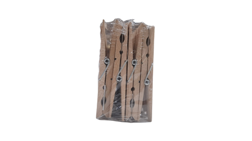 48 Wooden Clothes Pegs