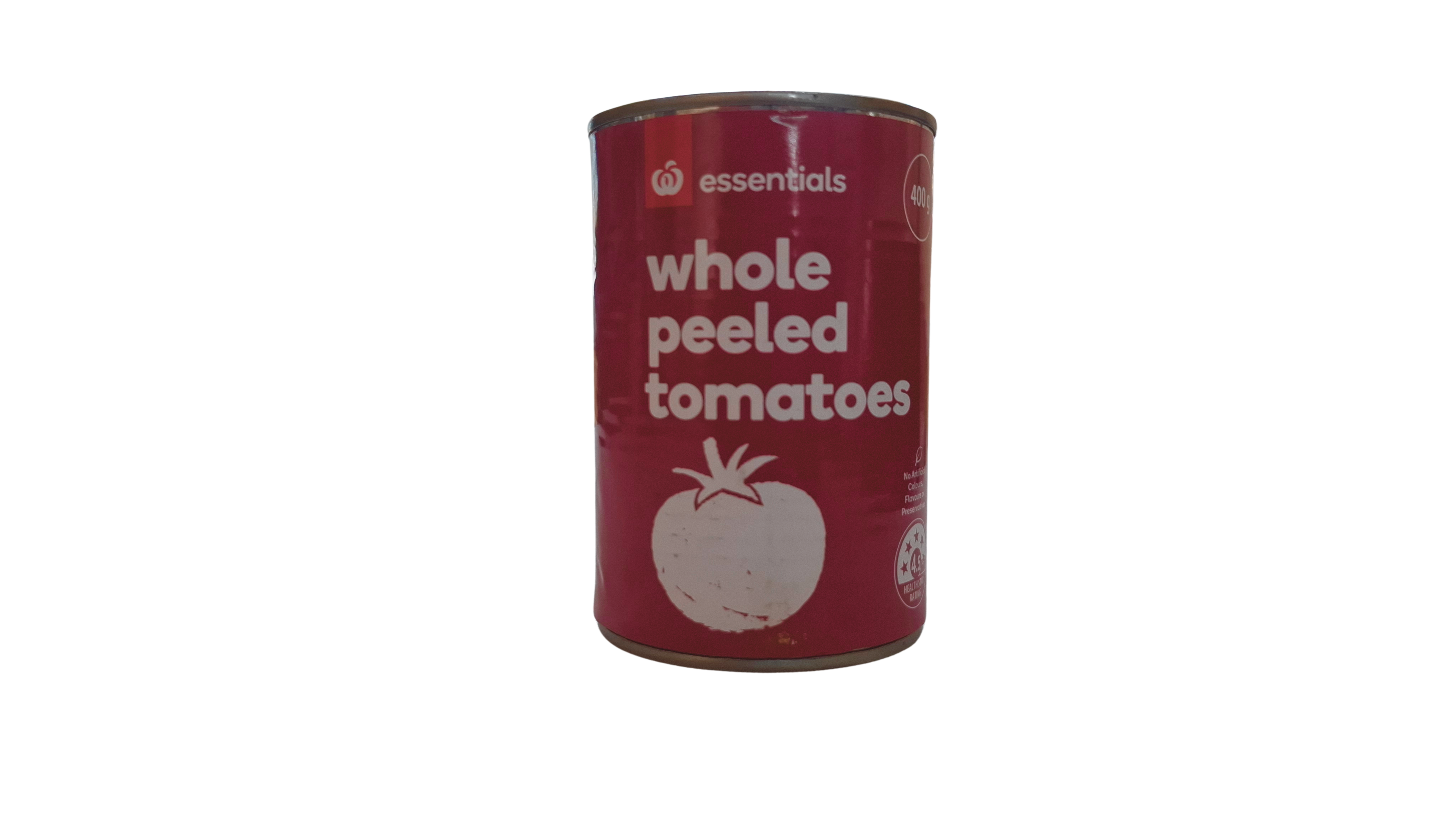 Essentials Whole peeled tomatoes (400g)