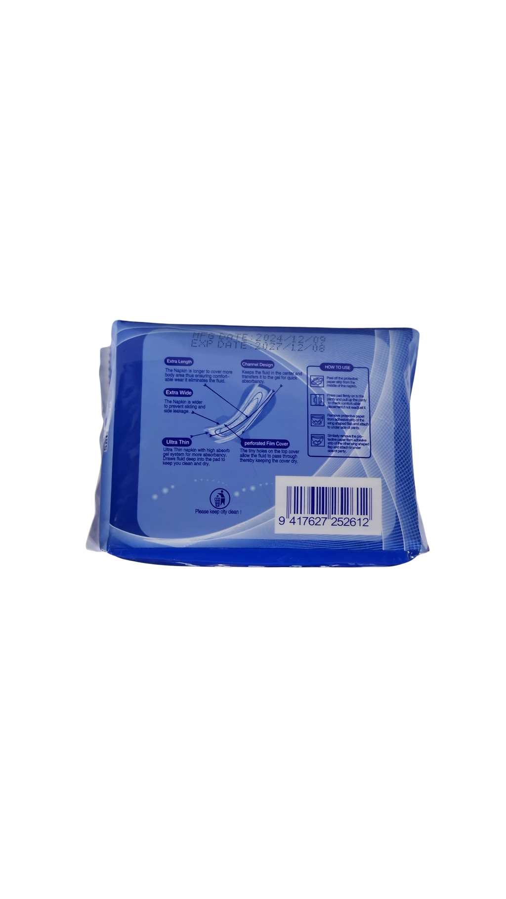 MaxFree Soft Care 8 Pads Night