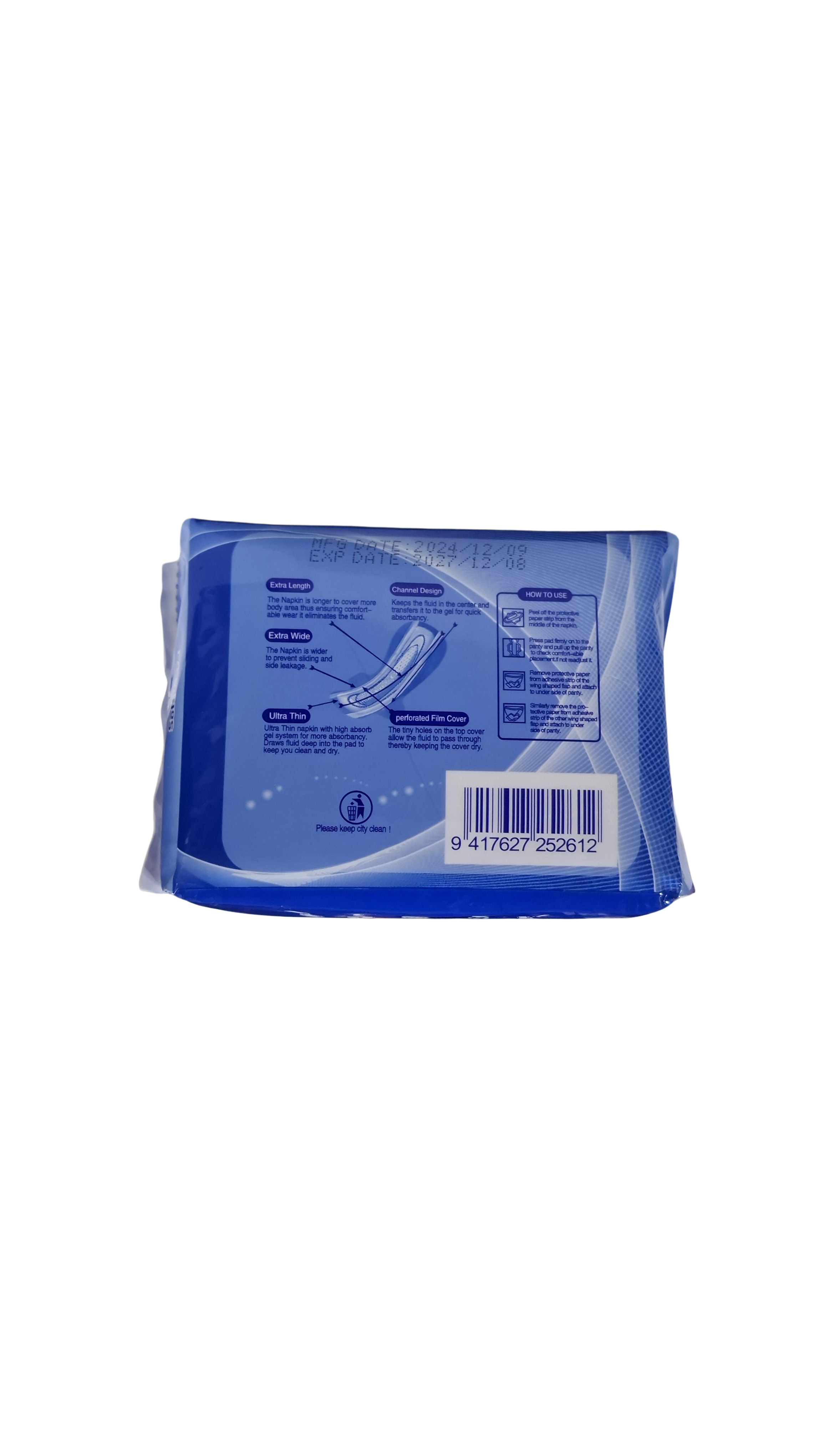 MaxFree Soft Care 8 Pads Night
