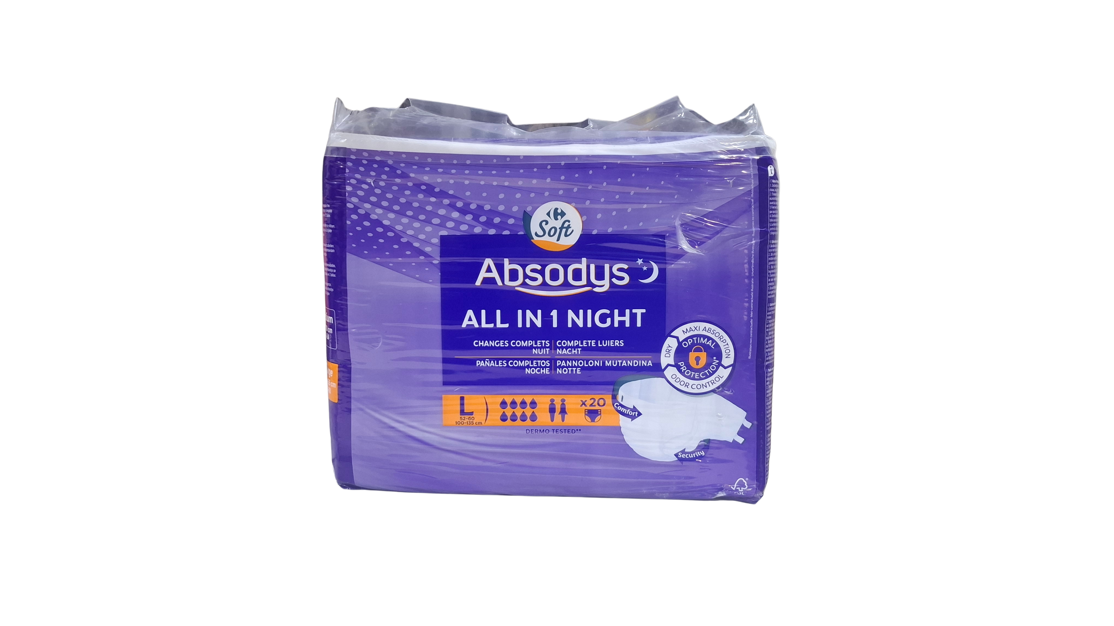 20 Absodys Soft All in 1 Night (M)