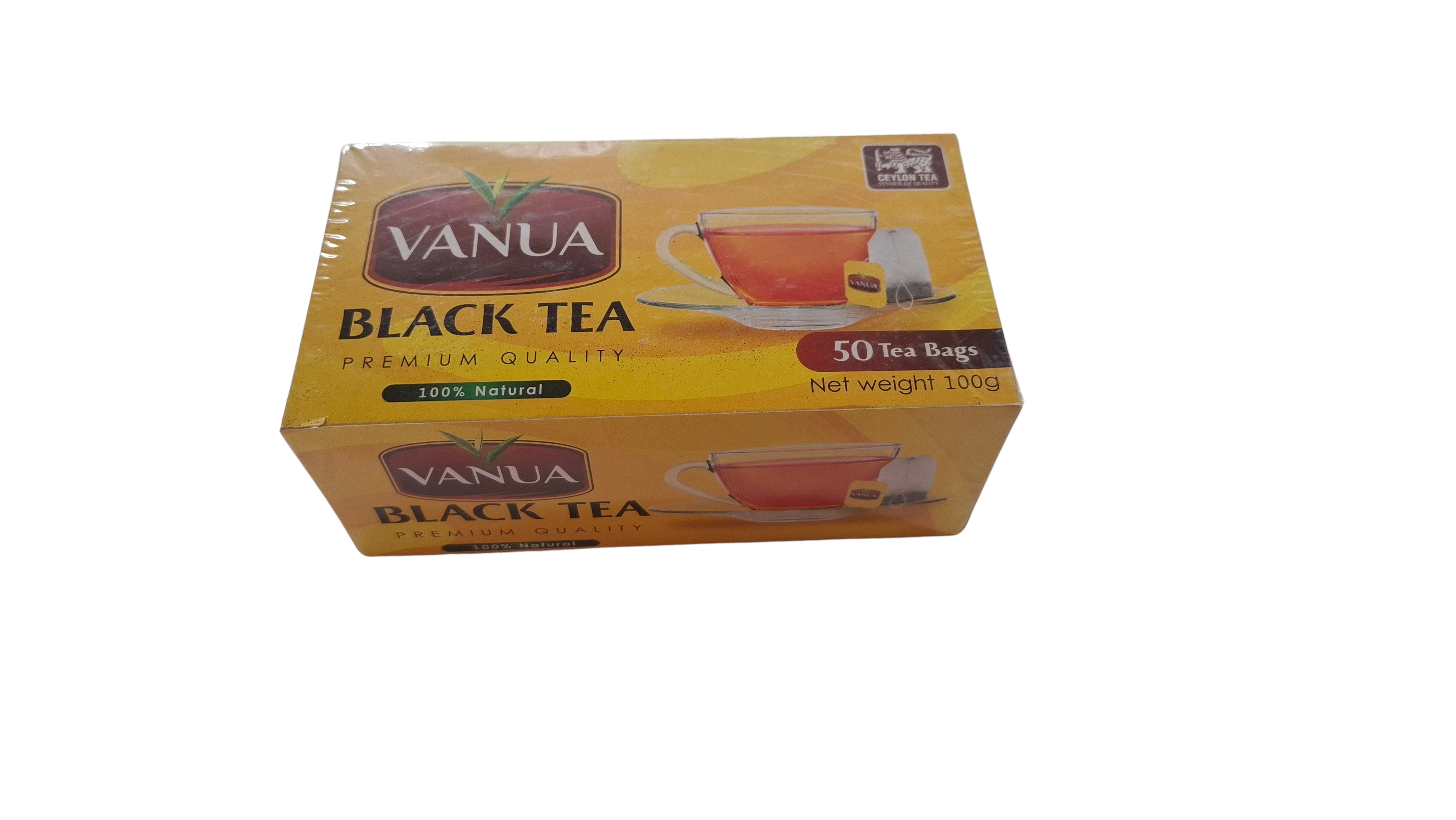 Vanua Black Tea Ceylon Tea 50g x25 tea bags