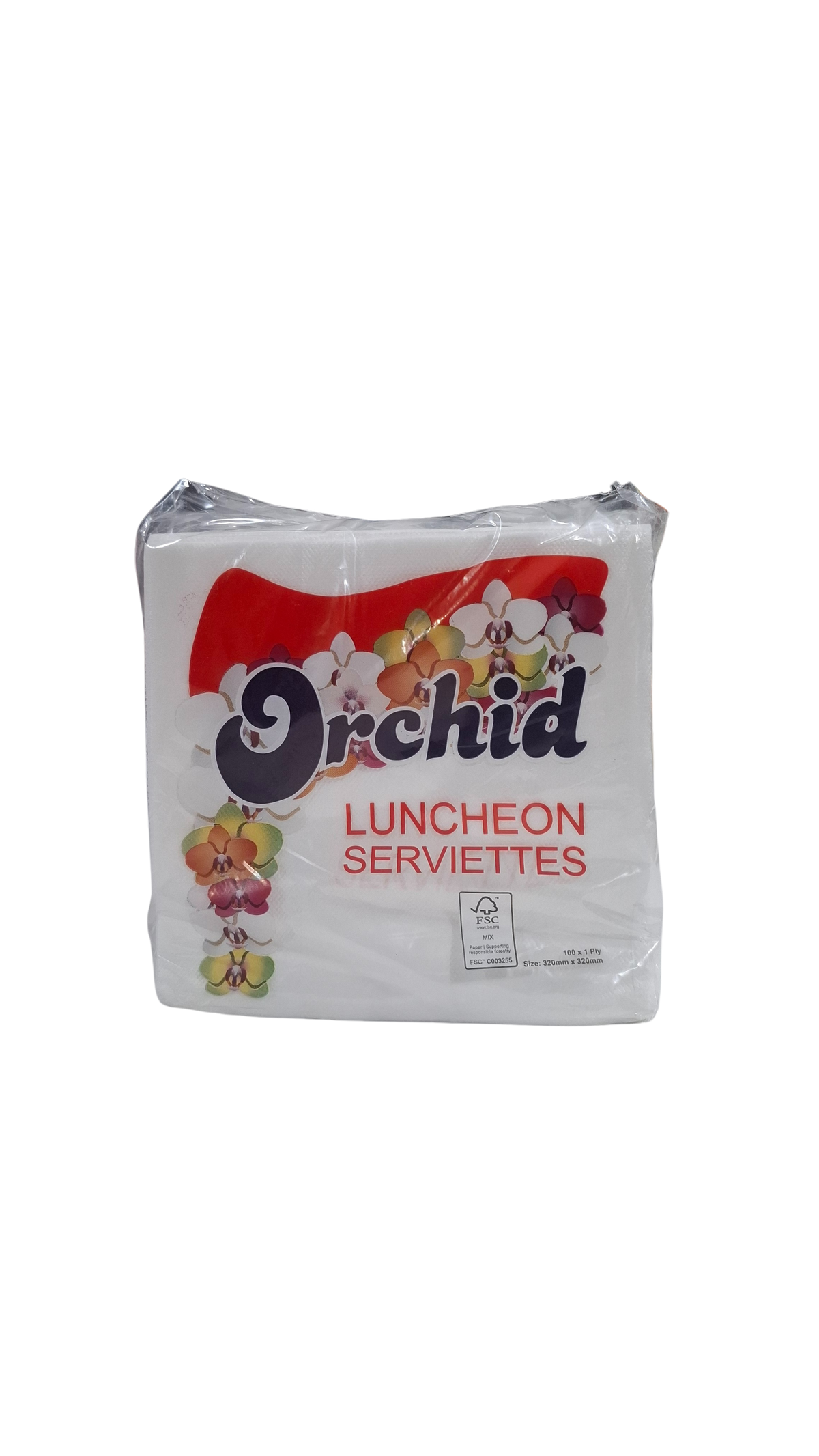 100 Orchid Luncheon Serviettes