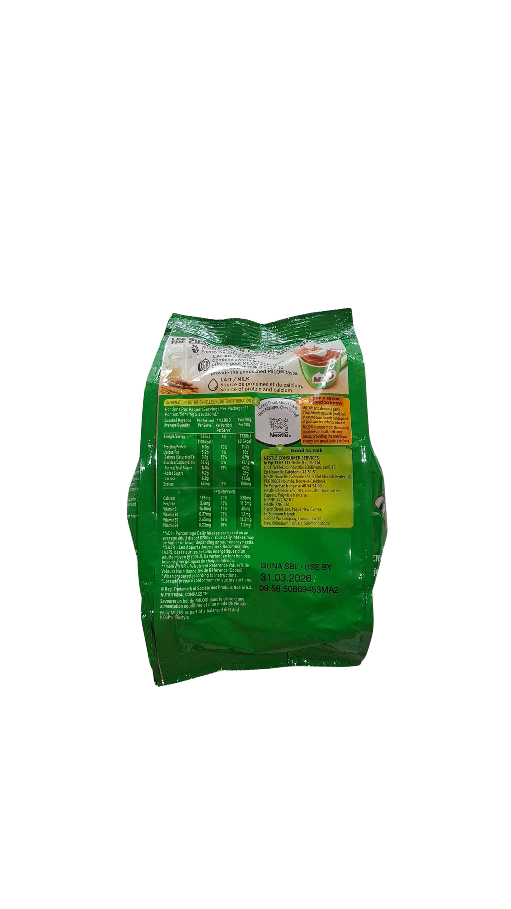 Nestle Powder Milo (200g)