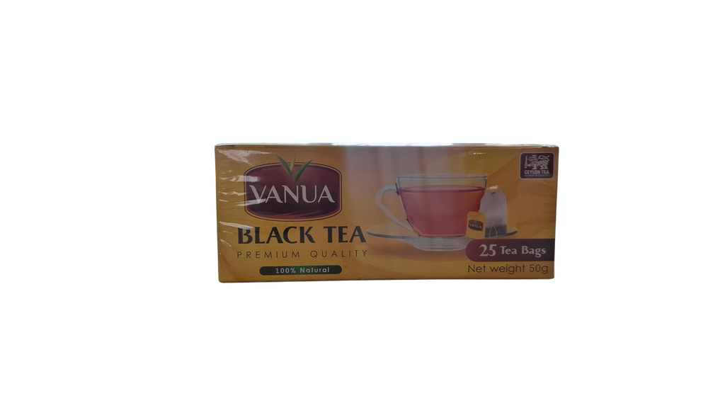 Vanua Black Tea Ceylon Tea 50g x25 tea bags