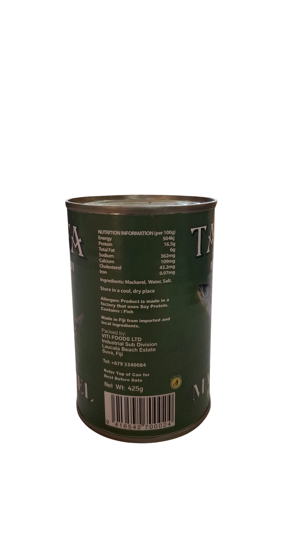 Talofa Mackerel (425g)