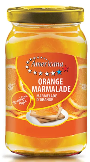 Americana Orange Marmalade Jam (500g)