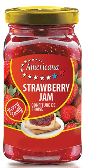 Americana Raspberry Jam (500g)