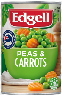 Peas & Carrots (420g) Edgell