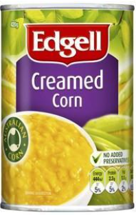 Creamed Corn (420g) Edgell