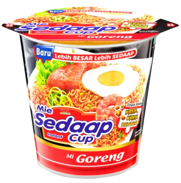 SEDAAP 85G (*) FRIED CUP NOODLES