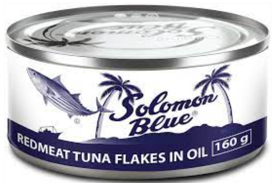 Solomon Blue Redmeat Tuna Flakes in Oil (160g)