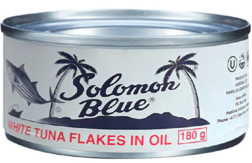 Solomon Blue White Tuna Flakes in Oil (160g)