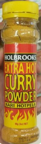Holbrooks Extra Hot Curry Powder (90g)