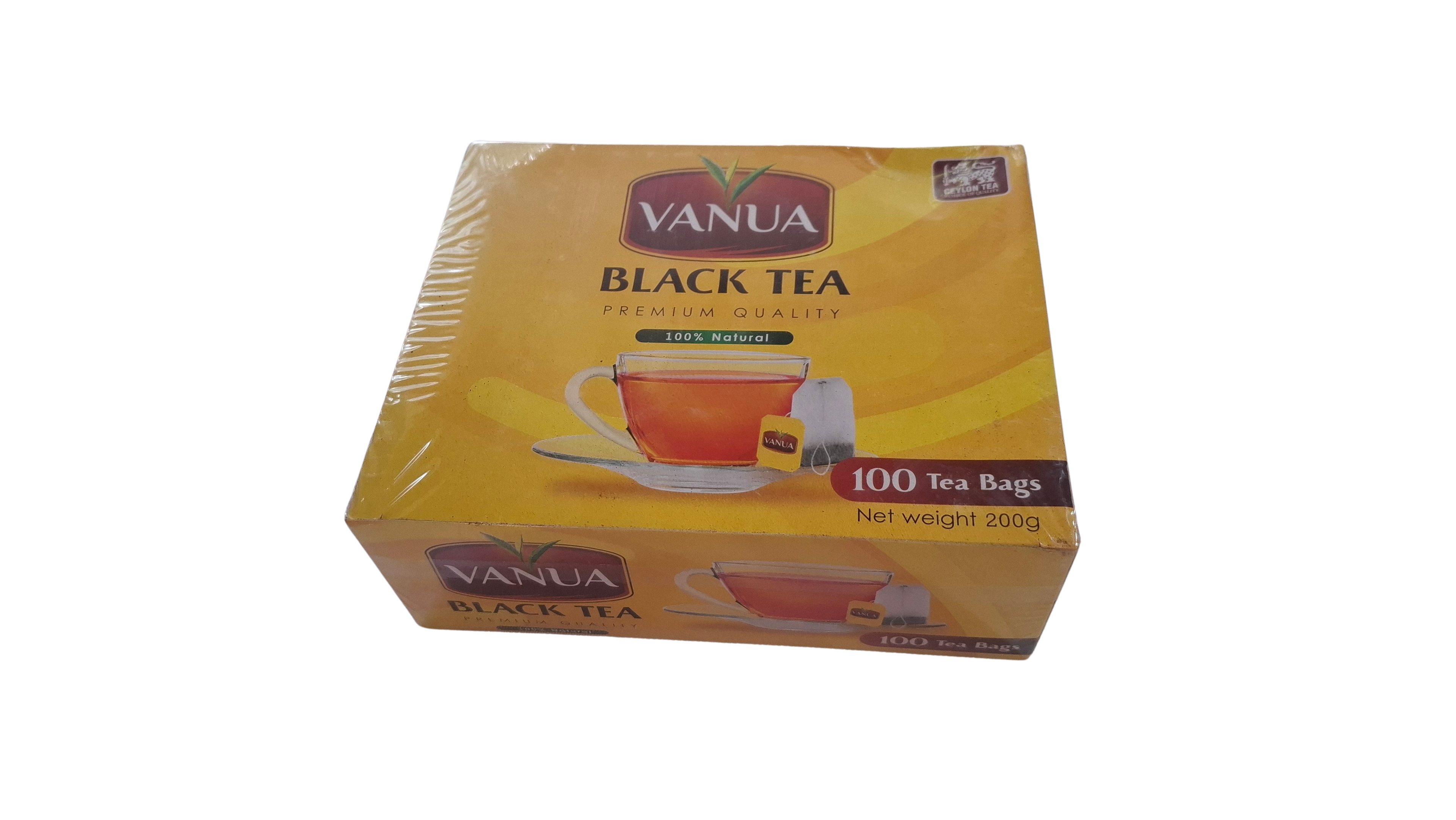 Vanua Black Tea Ceylon Tea 200g x100 Tea Bags
